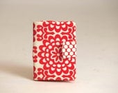 ipad mini cover, ipad mini case, ipad mini Book Cover, - Amy Butler Wallflower, red, ivory