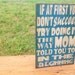 Painted wooden sign for mom sign made from reclaimed lumber