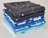 Constellations Fat Eighth Bundle of 15 by Lizzie House for Andover Fabrics