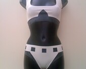 Star Wars Stormtrooper Inspired Rubber Latex Bikini Lingerie Set