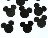 Mickey Mouse Scrapbook Paper Punch Card Making Embellishments 25 Pieces