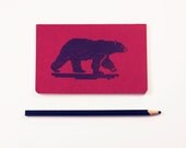Polar Bear moleskine (sketch) 8 bit geek journal winter notebook artist's pocket sketchbook