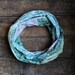 Infinity Scarf - Hand Pieced Scarf - Floral Scarf - Cowl- Max Loves Molly