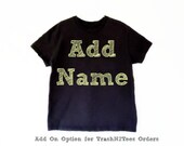Add Name to TrashN2Tees Shirt Order