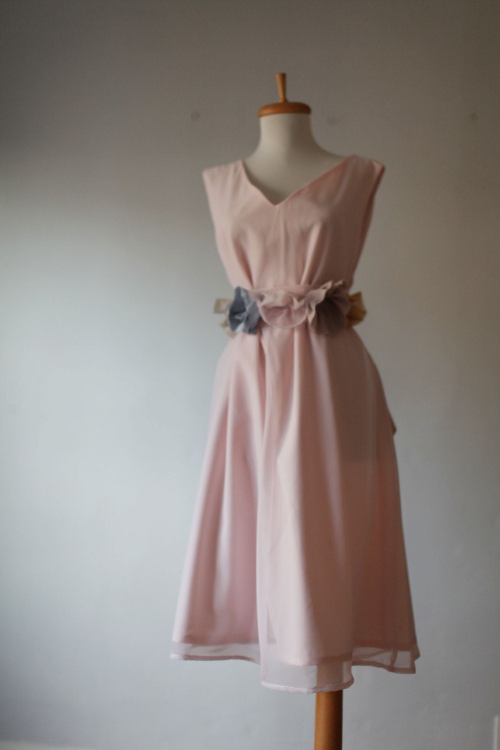 Dress  /  Bridesmaids / Romantic / Pink / Fairy  / Dreamy  / Bridesmaid /  Wedding dress / Party  /  Ruffles Flowers