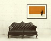 MEMPHIS CASH - Johnny Cash 30 x 20 Handprinted Silkscreen Art Print, Modern Poster, Retro Home