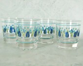 Marcrest Swiss Chalet Rocks Glasses - Mid Century Barware Rocks Glasses