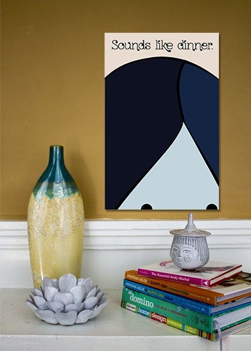 Marcelline the Vampire Queen // Adventure Time Minimalist Quote Poster // 11x17 inch Fine Art Print