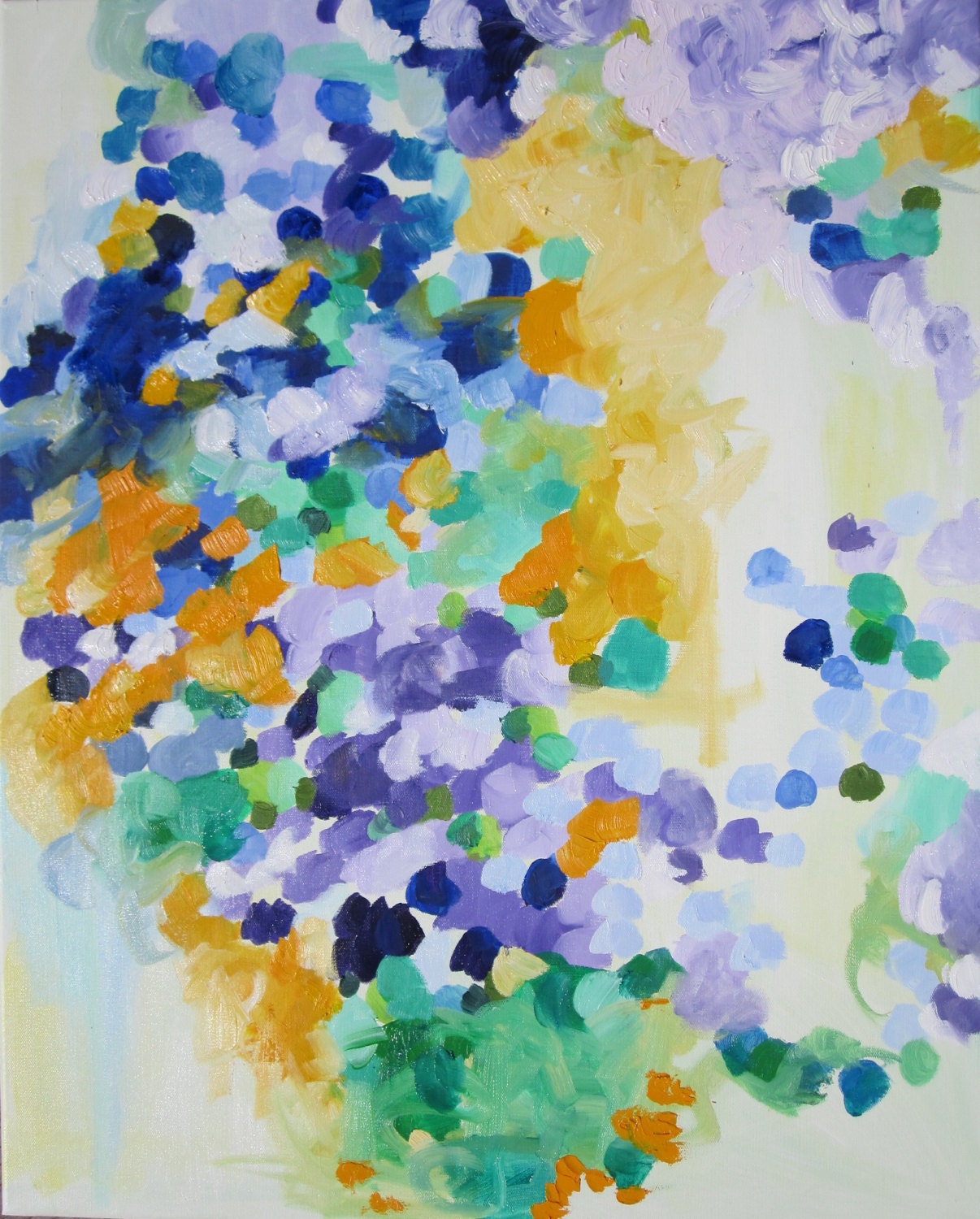 original oil abstract on 24x30 canvas by Kerry Steele
