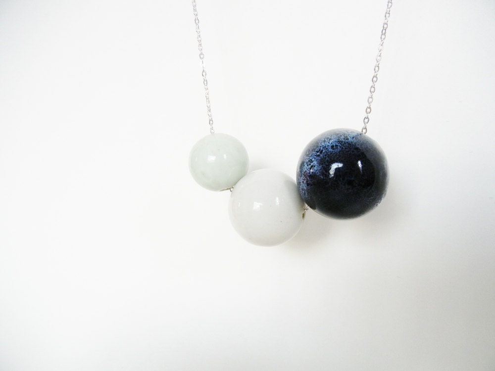 Ceramic Orb Necklace