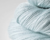 Icy mist OOAK - Merino/Silk/Cashmere Yarn Fine Lace weight