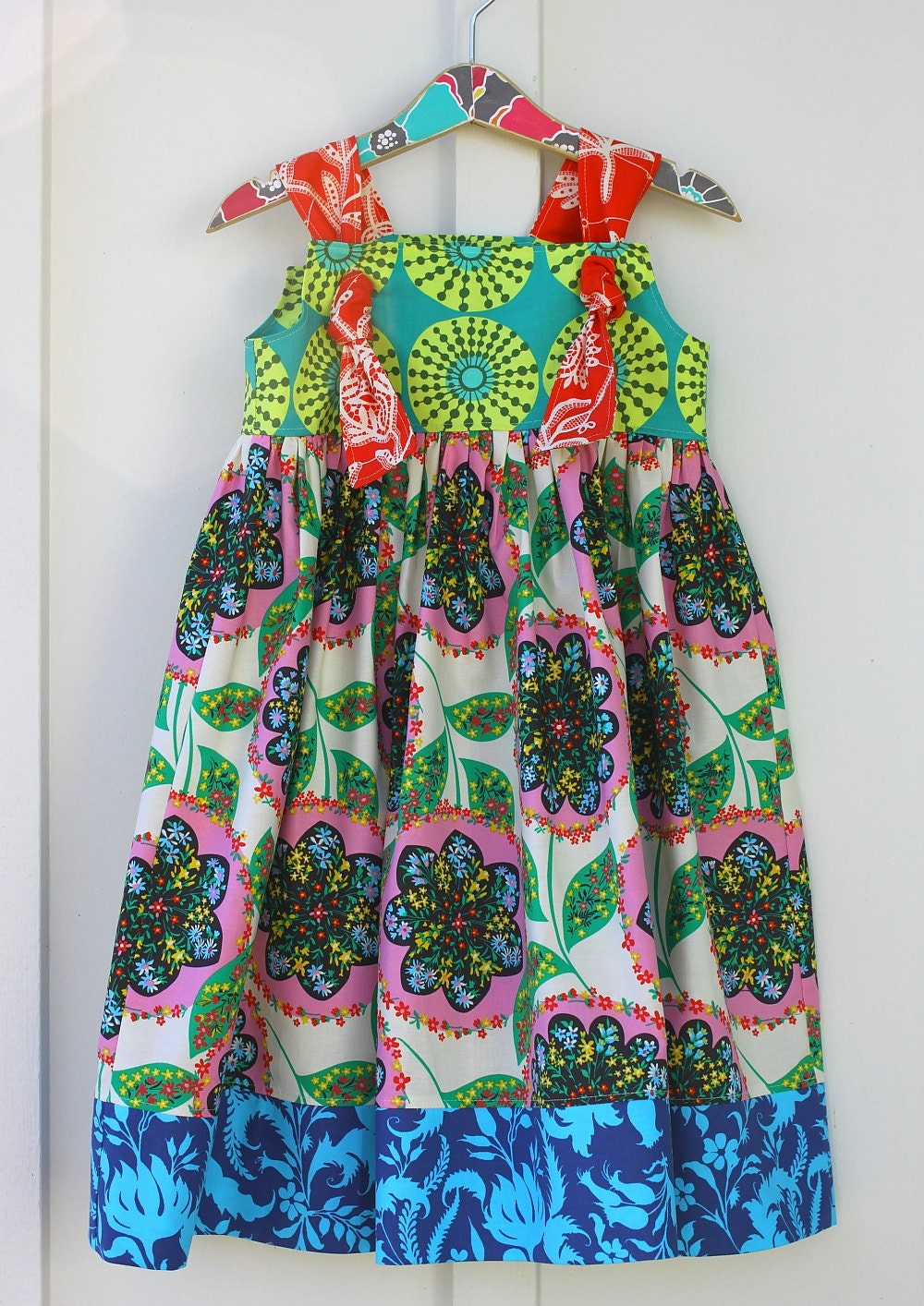 Calypso Cutie...Knot-tie Dress...sweet tea for kids