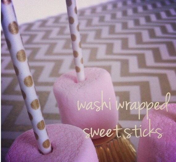 Decorative wrapped Party Sticks Il_570xn