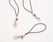 20 Cell Phone Straps with split ring and lobster clasp