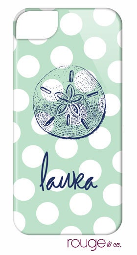 iPhone TOUGH CASE, monogrammed custom case - Seaside Collection - iPhone 5, 4/4S and 3G available