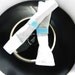 Blue Chevron Napkin Rings