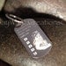 Custom Engraved Photo Dog Tag Key Chain so there's this girl who stole my heart...she calls me DADDY