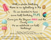 Half Birthday Invitation Il_170x135