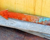 Metal Arrow, Home Decor, Vintage Inspired Metal Arrows - Drop Metal - Ready to Ship