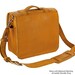 SALE NEW Small Leather Camera bag  - Sunrise Color Voyager Style - Handmade in the U.S.A. - 10"