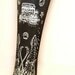 Pirate Printed Tights Small Medium Silver on Black Women Tattoo Sailor Nautical Squid Anchor