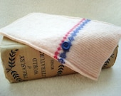 Nook Cover Nook Case PINK FAIR ISLE Felted Sweater Wool Upcycled Nook Sleeve