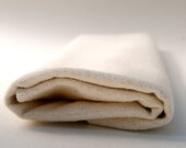 Organic Baby - Burp Cloth - Organic Cotton Flannel - Set o Two - Natural Color - Eco Friendly