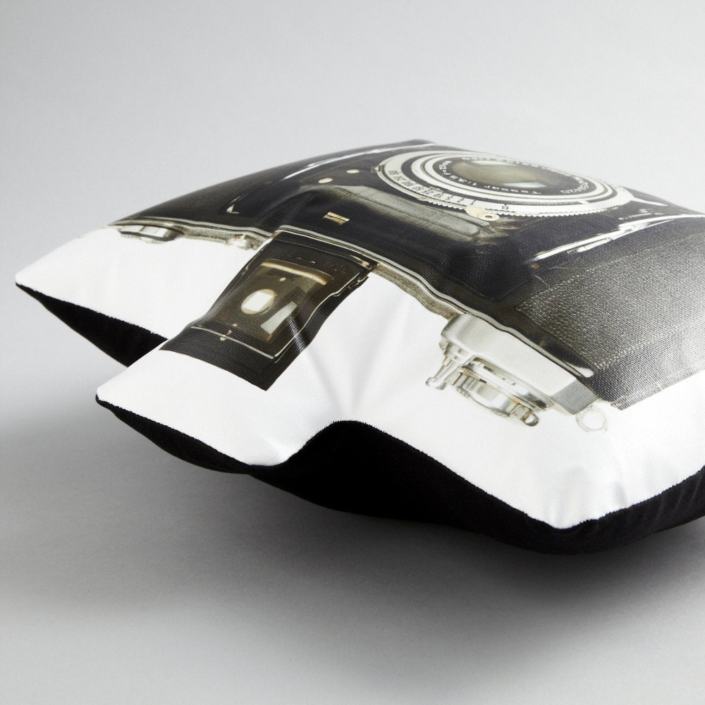 Vintage Tessar Canvas Printed Photo Pillow