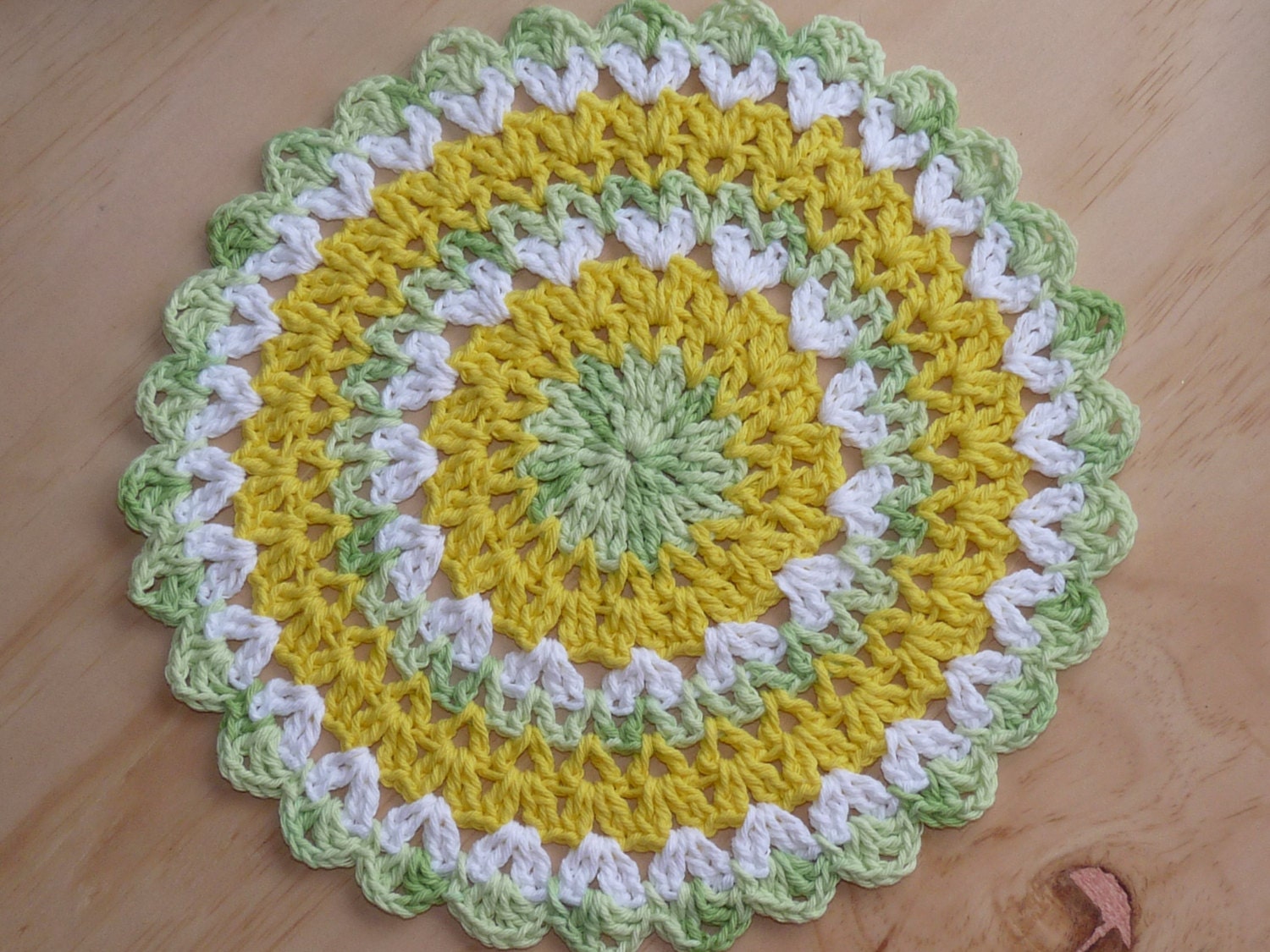 Cotton Crochet Mandala Doily