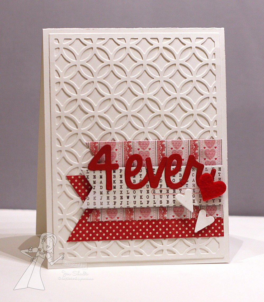 4 Ever, handmade card