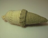 Ice Cream Cone, Crochet Play Food