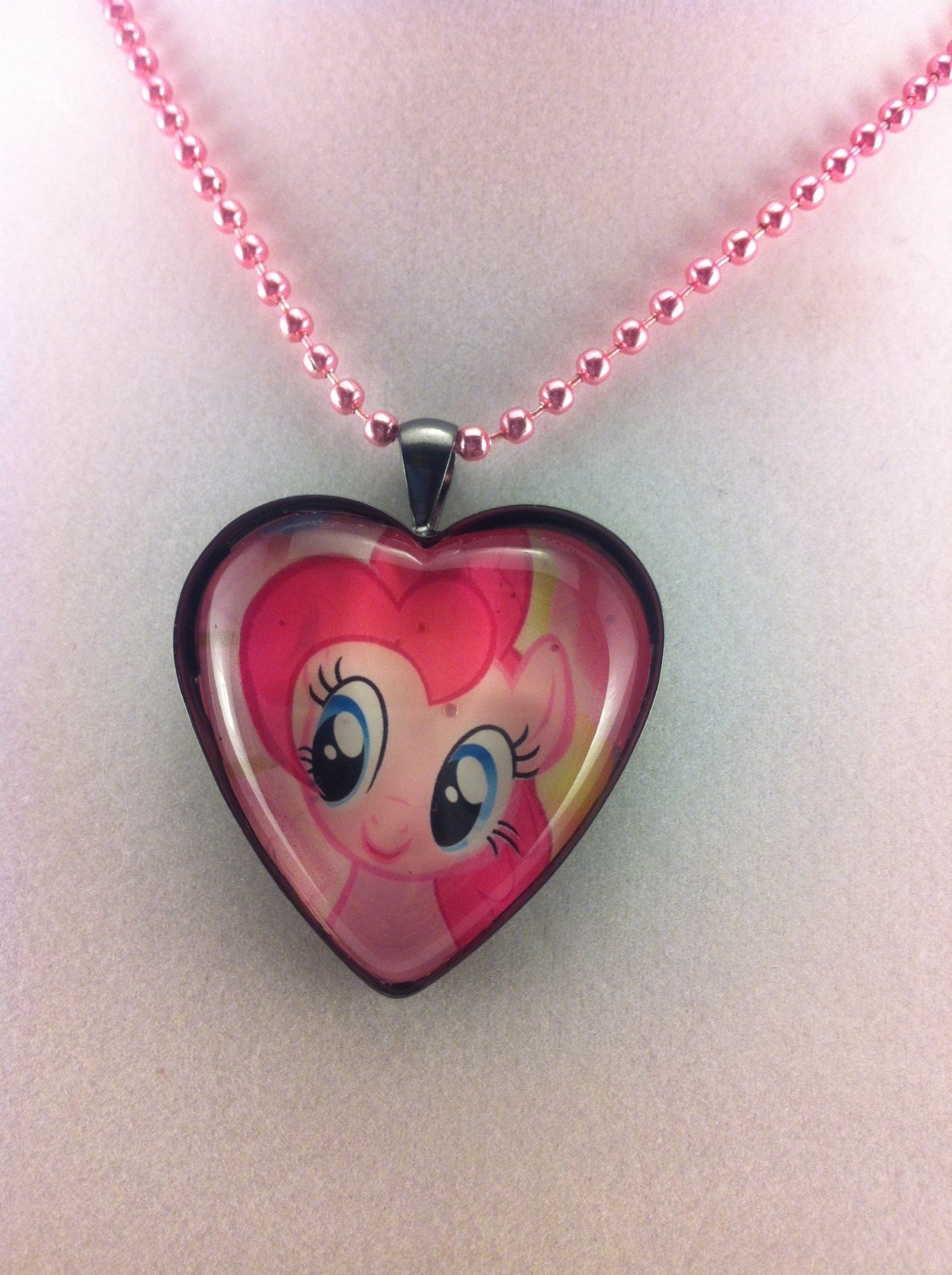 Happy Pinkie Pie Necklace