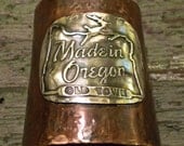 Made in Oregon copper cuff