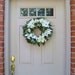 Wedding Wreaths, Wedding Decoration, Cottage Chic Floral Wreath, White Magnolia Wreath for Front Door, Wreath Pair