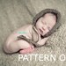 KNITTING PATTERN PDF- Rolled brim bonnet