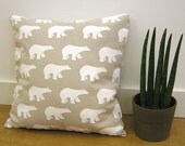 Bear Pillow Cover- cushion 100% cotton