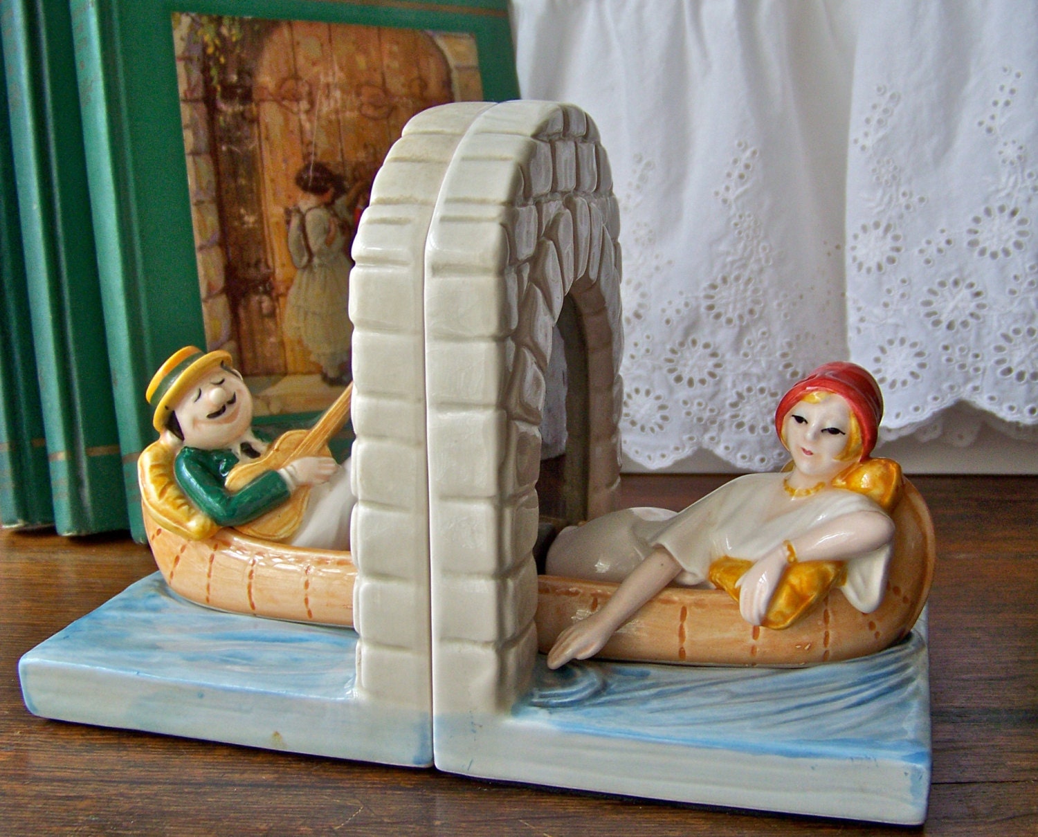 Vintage Bookends Gondola