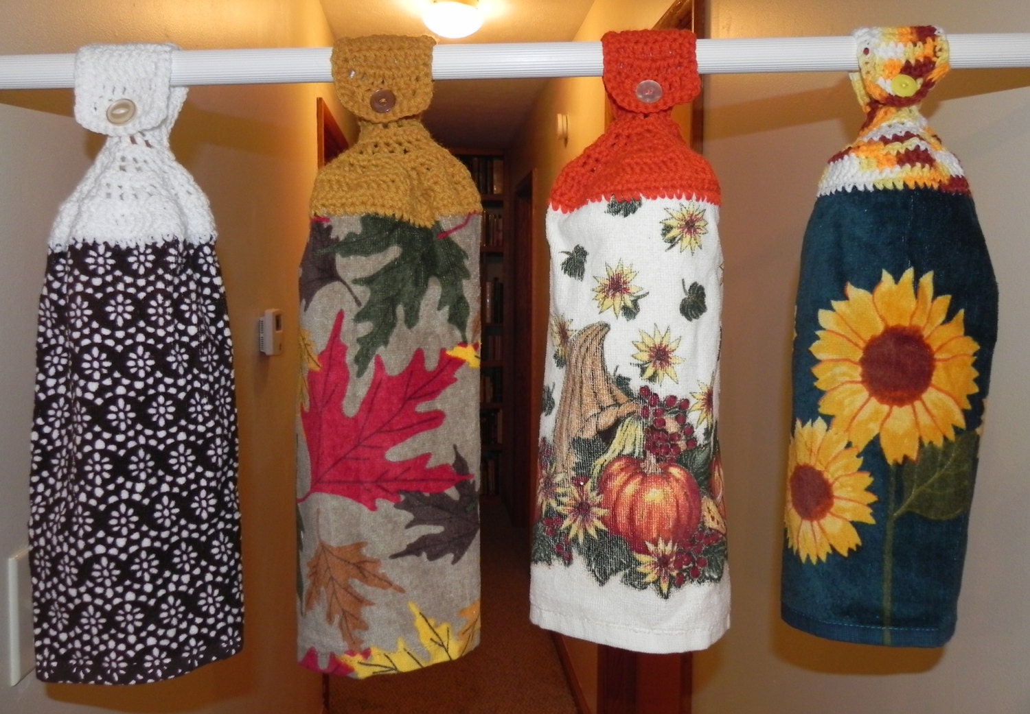 Crochet Kitchen Hand Towels - You Choose