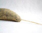 large narwhal - soft sculpture