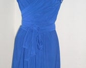 Bridesmaid dress. Evening dress. Cocktail dress. wrap dress
