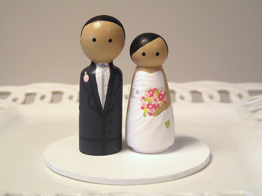 Cake Cuties- Custom Wedding Cake Toppers