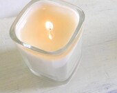 Vanilla Bean Soy Candle in 2 oz Square Glass Jar