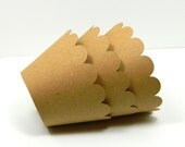Kraft Paper Cupcake Wrapper Brown Cupcake Wrappers