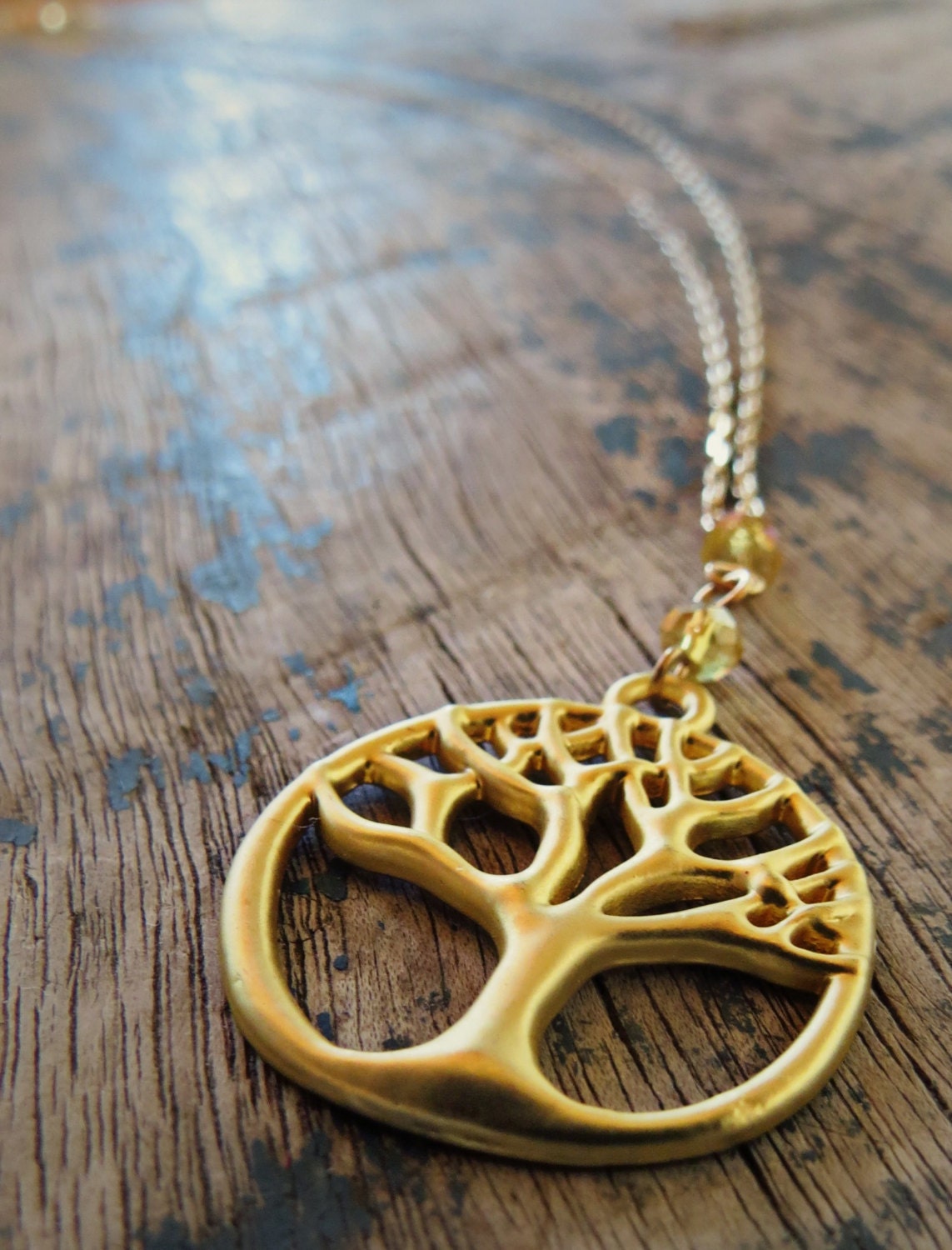 Special Gold Tree Necklace