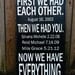 First We Had Each Other Personalized - Subway Sign - Hand Painted and Distressed -11"X20"