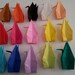 15 Large Origami Crane in Assorted Colors