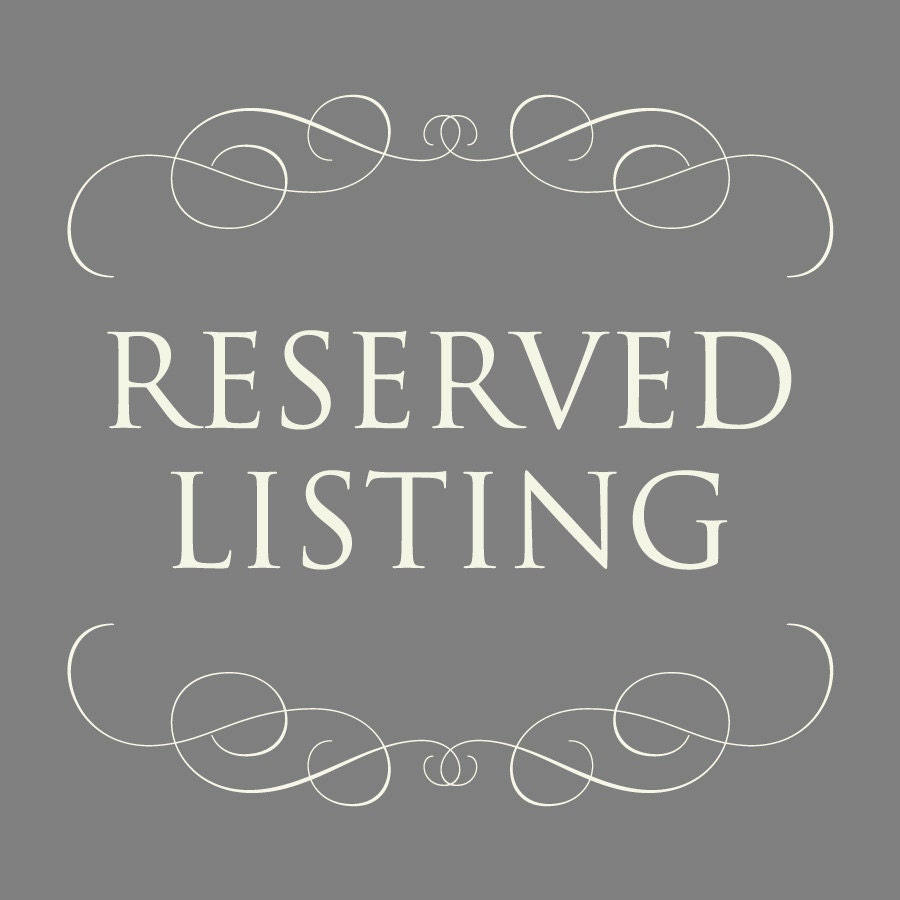RESERVED for Libby - Printable Save The Date Design