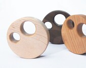 Manzanita Rattle, wood rattle, safe baby toy