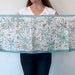Hand Painted Silk Scarf "Allison" One of a Kind