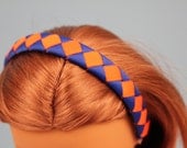 Doll Headband-Blue and Orange